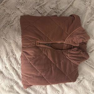 cozy abercrombie quarter zip